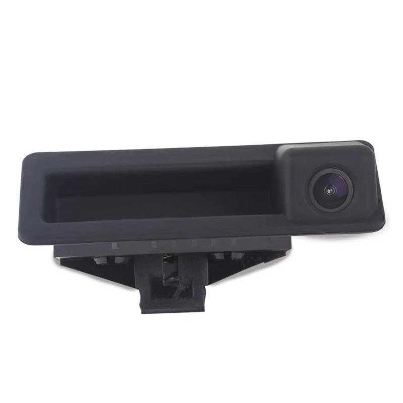 Rückansicht Kamera Für X1 2010 E60 E61 E70 E71 E72 E82 E88 E84 E90 E92 E93 HD Dynamische Flugbahn Stamm Griff Auto Rückansicht Kamera Rückfahrkamera(Static Guidlines) von ODKBFG