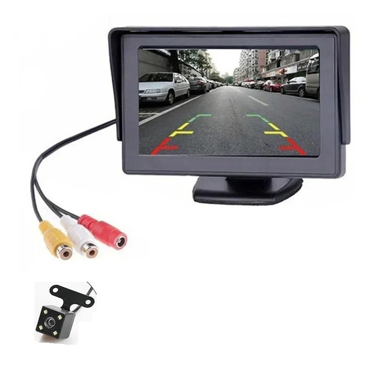 Rückansicht Kamera Rückfahrmonitor Auto-Rückfahrmonitor Mit Rückfahrkamera Rückfahrkamera-Set Backup-Automonitor Display Parksystem Rückfahrkamera(A) von ODKBFG
