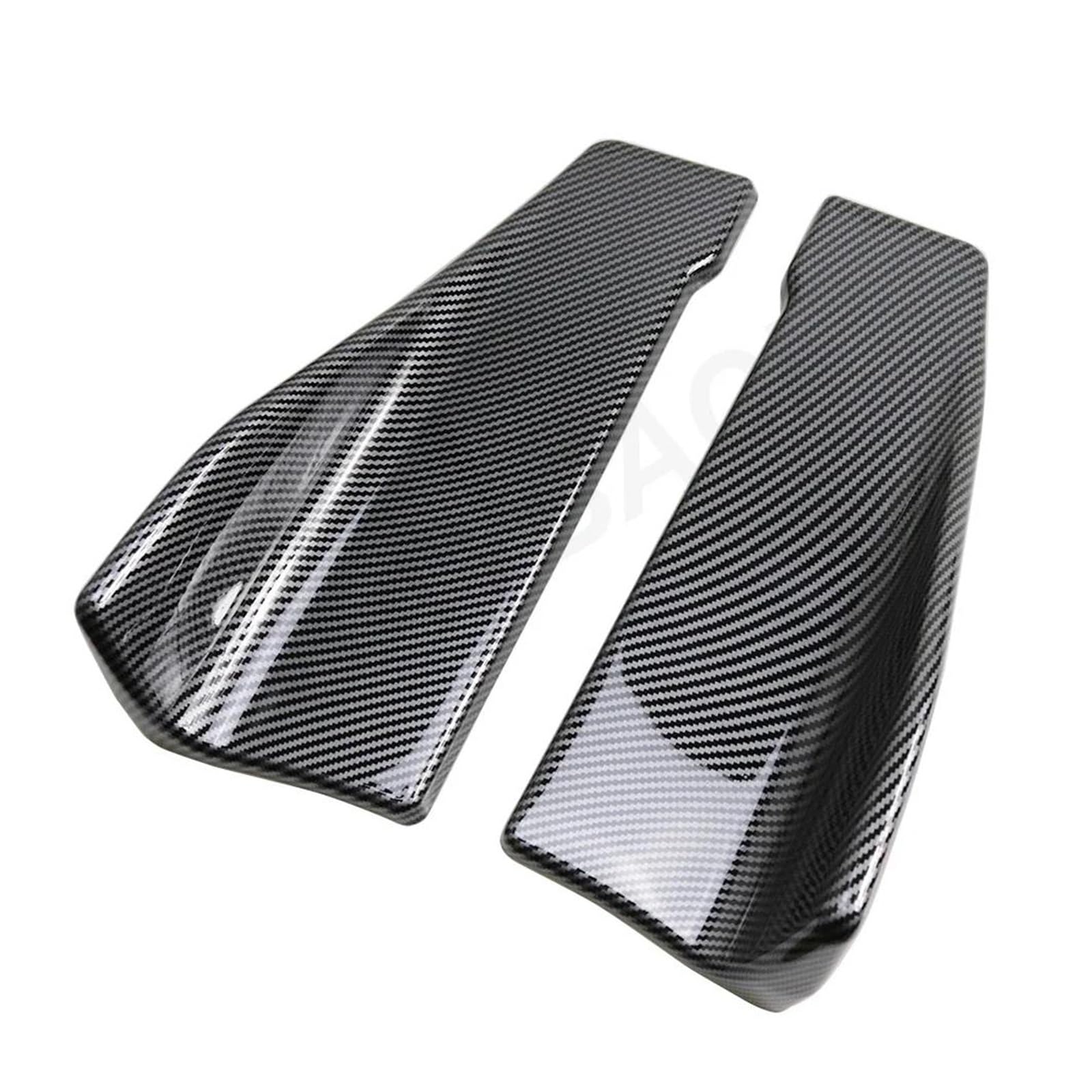 Seitenschweller Splitter 35cm Auto Heckstoßstange Lip Splitter Seitenschweller Verlängerung Body Kit Schutzleisten Universal Für F30 F31 Sport 2013-2019 Seitenschürze(Carbon Fiber Pattern) von ODKBFG