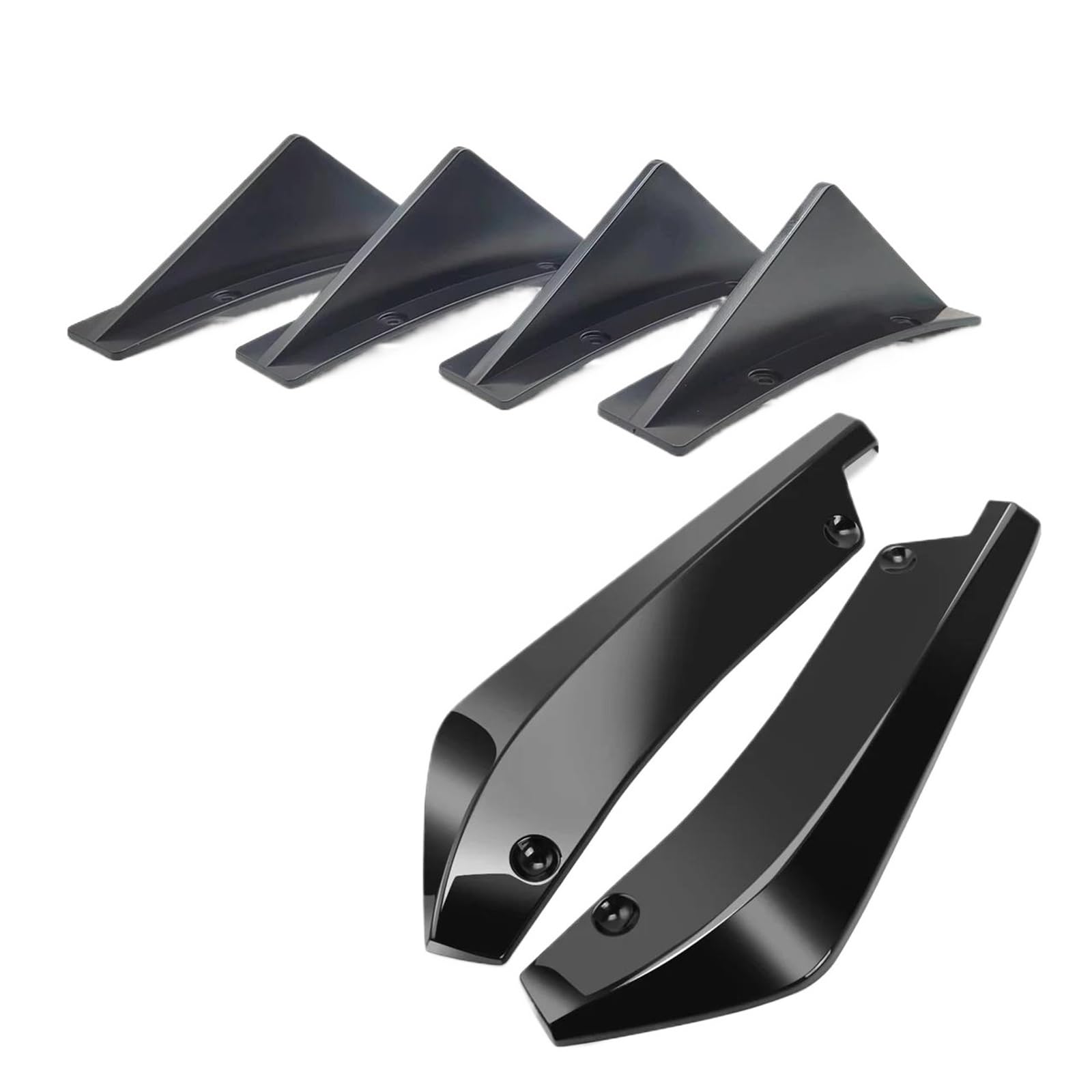 Seitenschweller Splitter 40cm Universal Heckstoßstange Splitter Abdeckung Diffusor Haifischflossen Spoiler Autozubehör Für Dodge Für Charger Für Challenger Für SXT Für SRT Seitenschürze(Schwarz) Seitenschweller Splitter 40cm Universal Heckstoßstange Splitter Abdeckung Diffusor Haifischflossen Spoiler Autozubehör Für Dodge Für Charger Für Challenger Für SXT Für SRT Seitenschürze(Schwarz) von ODKBFG
