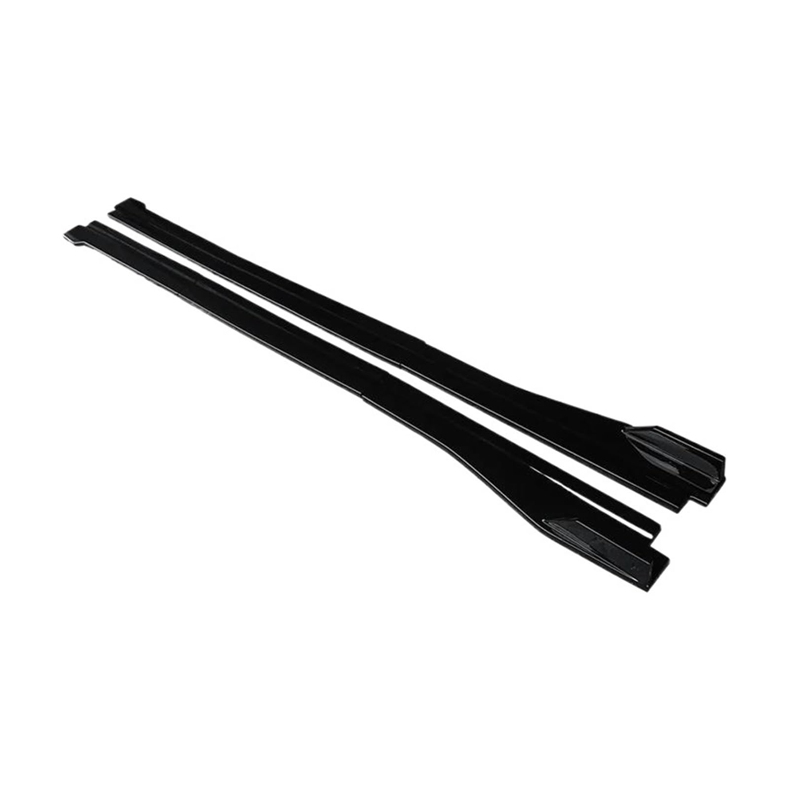Seitenschweller Splitter 6 Stücke Für VW Für Golf MK7 7,5 2014-2019 Autozubehör Seitenschweller Erweiterung Splitter Karosserieschürze Lippensplitter Winglet Seitenschürze(Gloss Black) von ODKBFG