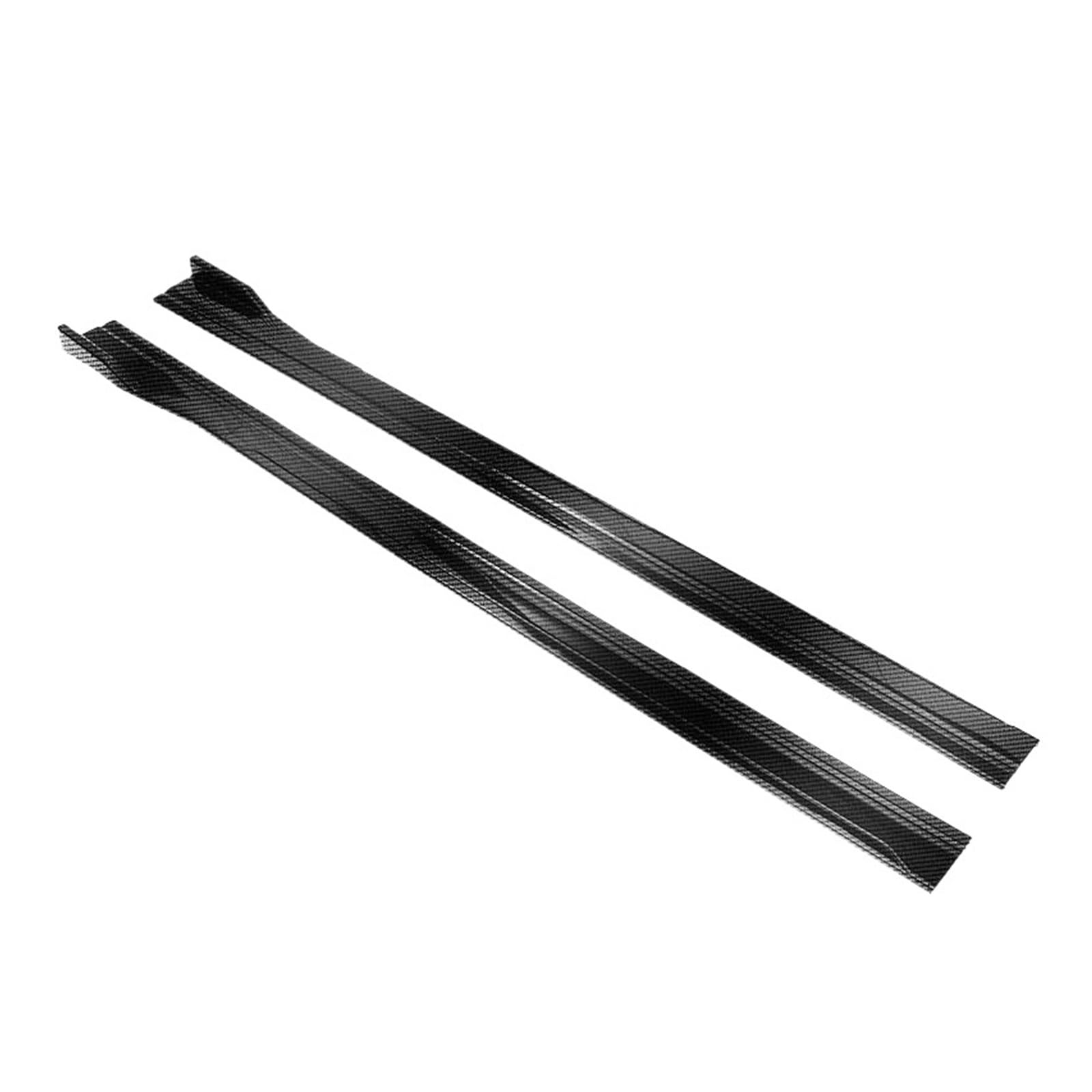 Seitenschweller Splitter 8 STÜCKE 2M/2,2M Universal Side Rock Extension Lip Separator Stoßstange Rocker Platte Sport Stil Für Seitenschürze(2.2M Carbon Fibre) von ODKBFG