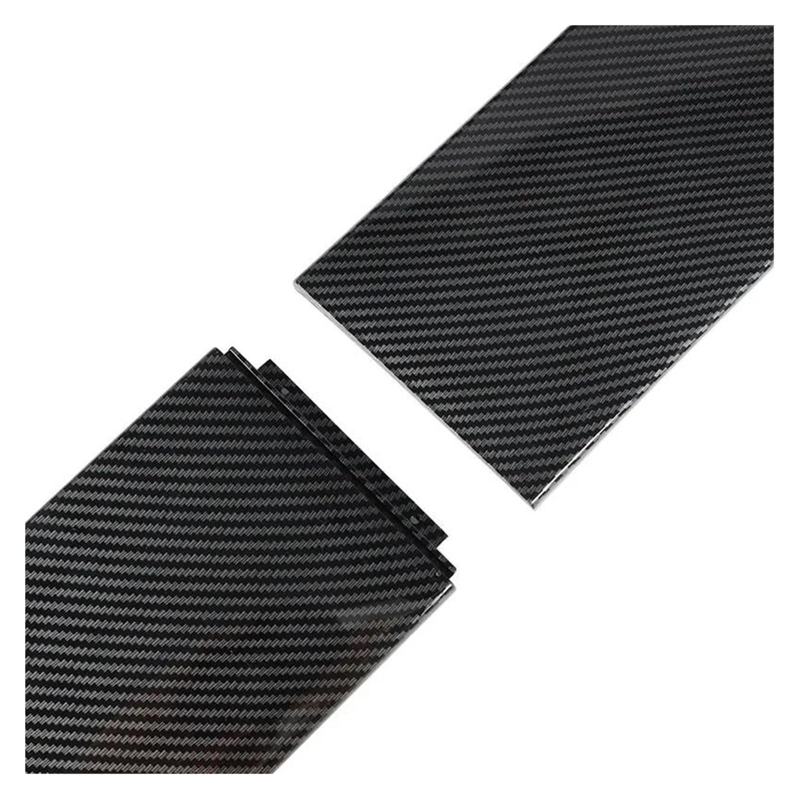 Seitenschweller Splitter 8 Stücke 2,2 M Für A3 Für Sline / S3 2017 2018 2019 Auto Seite Rock Erweiterung Splitter Winglet Seite Flügel Stoßstange Lip Seitenschürze(Kohlefaser-Optik) von ODKBFG