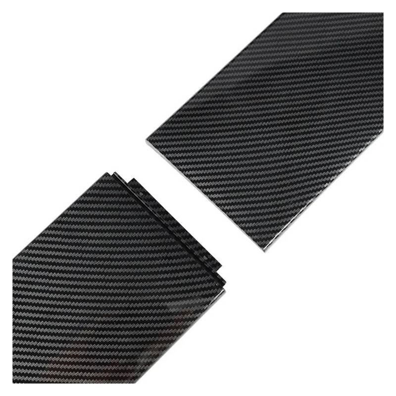 Seitenschweller Splitter 8 Stücke 2,2 M Für A3 Für Sline / S3 2017 2018 2019 Auto Seite Rock Erweiterung Splitter Winglet Seite Flügel Stoßstange Lip Seitenschürze(Kohlefaser-Optik) von ODKBFG