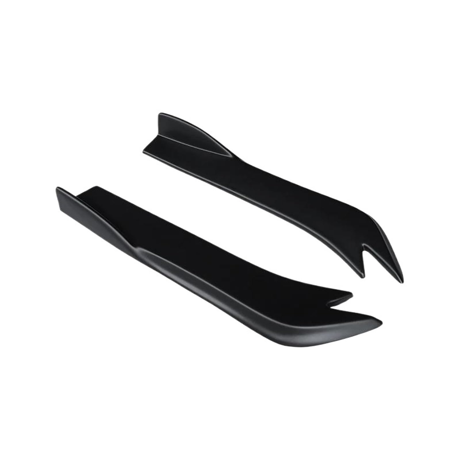 Seitenschweller Splitter Auto Heckspoilerlippe Carbon Fiber Flügelverkleidung Schutz Anti-Crash-Diffusor Wickelwinkel Splitter Für Ford Für Mondeo 2013-2020 Seitenschürze(Matt-schwarz) von ODKBFG