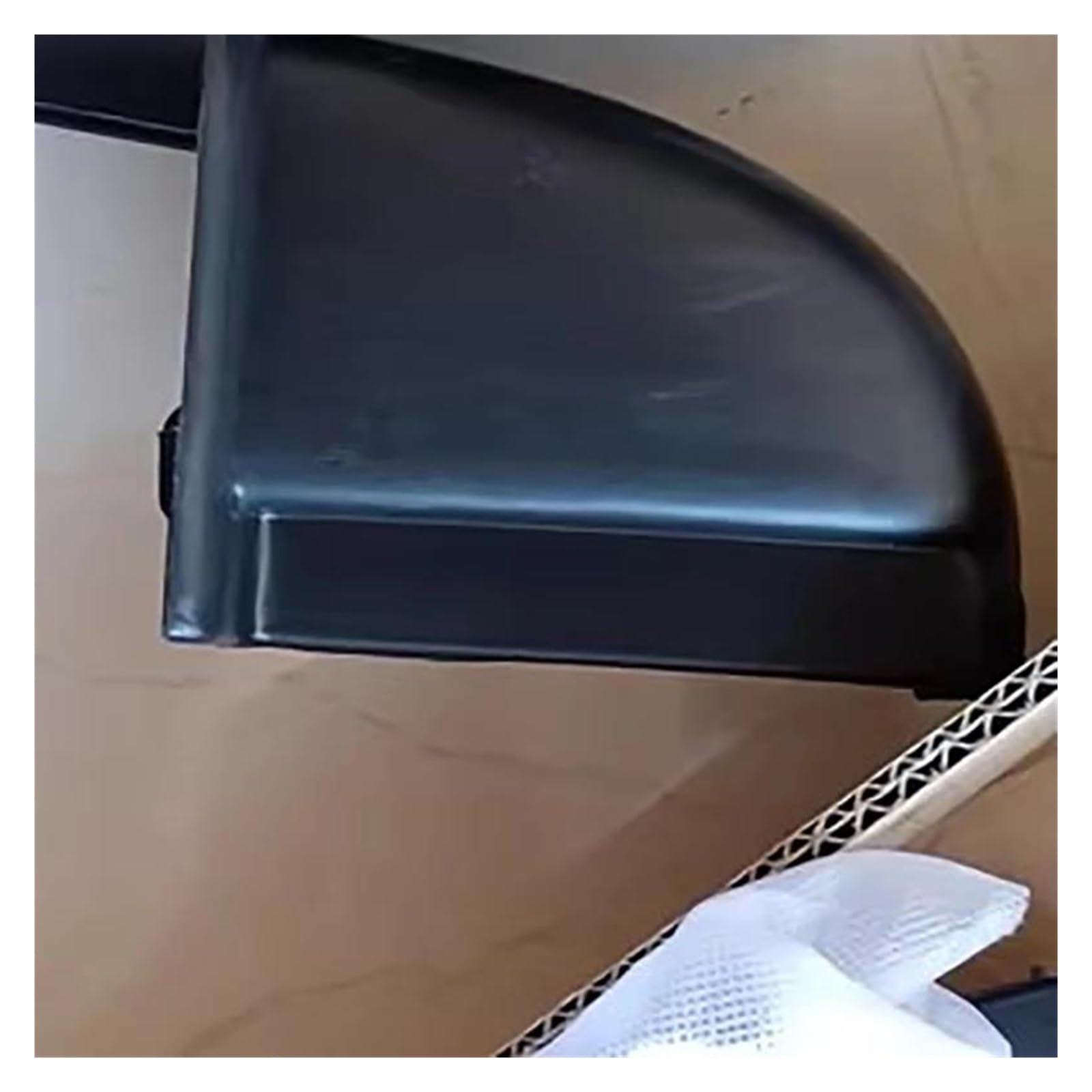 Seitenschweller Splitter Auto Seite Ende Schritt Kappe Für Nissan Für Navara D23 NP300 2015 2016 2017 2018 TRITTBRETTER Top Stecker Änderung Zubehör Seitenschürze(Rear Right-Black) von ODKBFG