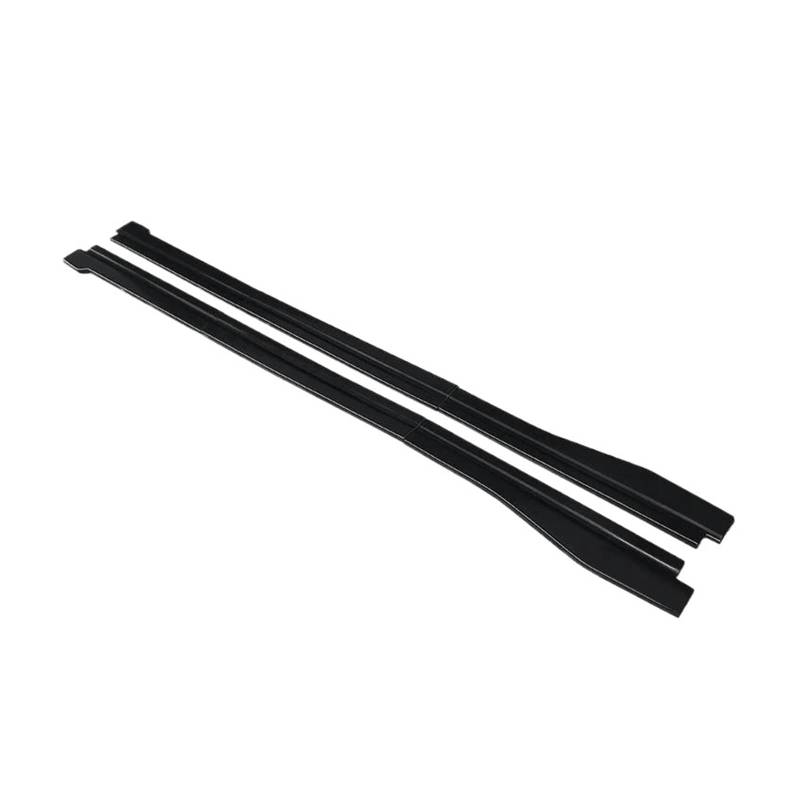Seitenschweller Splitter Auto Seitenschweller Für Z4 2009-2015 Verstellbare Stoßstange Glänzend Schwarz Aussehen Modifiziert Verlängerung Kipphebellippe Seitenschürze(Gloss Black) von ODKBFG