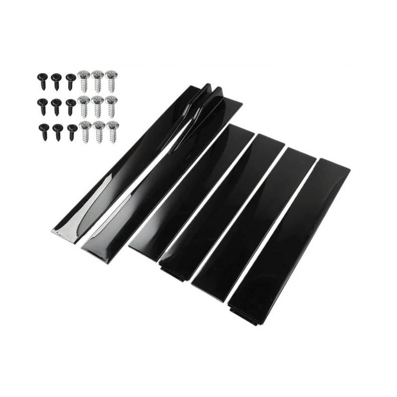 Seitenschweller Splitter Auto Seitenschweller Verlängerung Schweller Lip Stoßstange Persönlichkeit Modifikation Für F10 F11 F32 F33 F36 F30 F80 F82 G30 G31 E39 E46 E53 E90 Seitenschürze(2m Bright Blac von ODKBFG