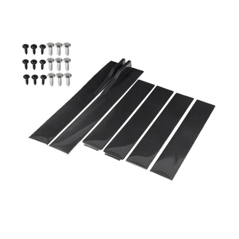 Seitenschweller Splitter Auto-Seitenschweller-Verlängerung Schwellerverkleidungen Lippenstoßstange Für Subaru Für WRX Für STI Für Impreza Für BRZ Für Legacy Für Outback Seitenschürze(2m Carbon Fiber) von ODKBFG
