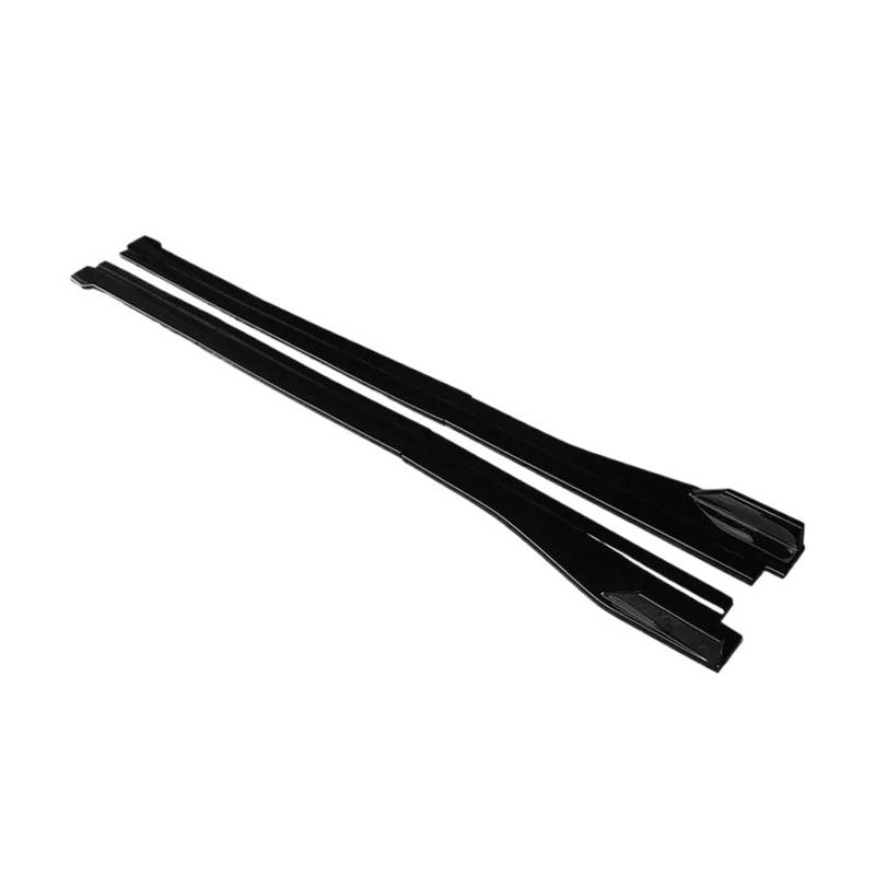 Seitenschweller Splitter Auto Seitenschweller Verlängerung Splitter Winglet Seitenflügel Stoßstangenlippe Carbon Look Für Benz Für CLA45 180 200 220 250 260 2013-2022 Seitenschürze(Gloss Black) von ODKBFG