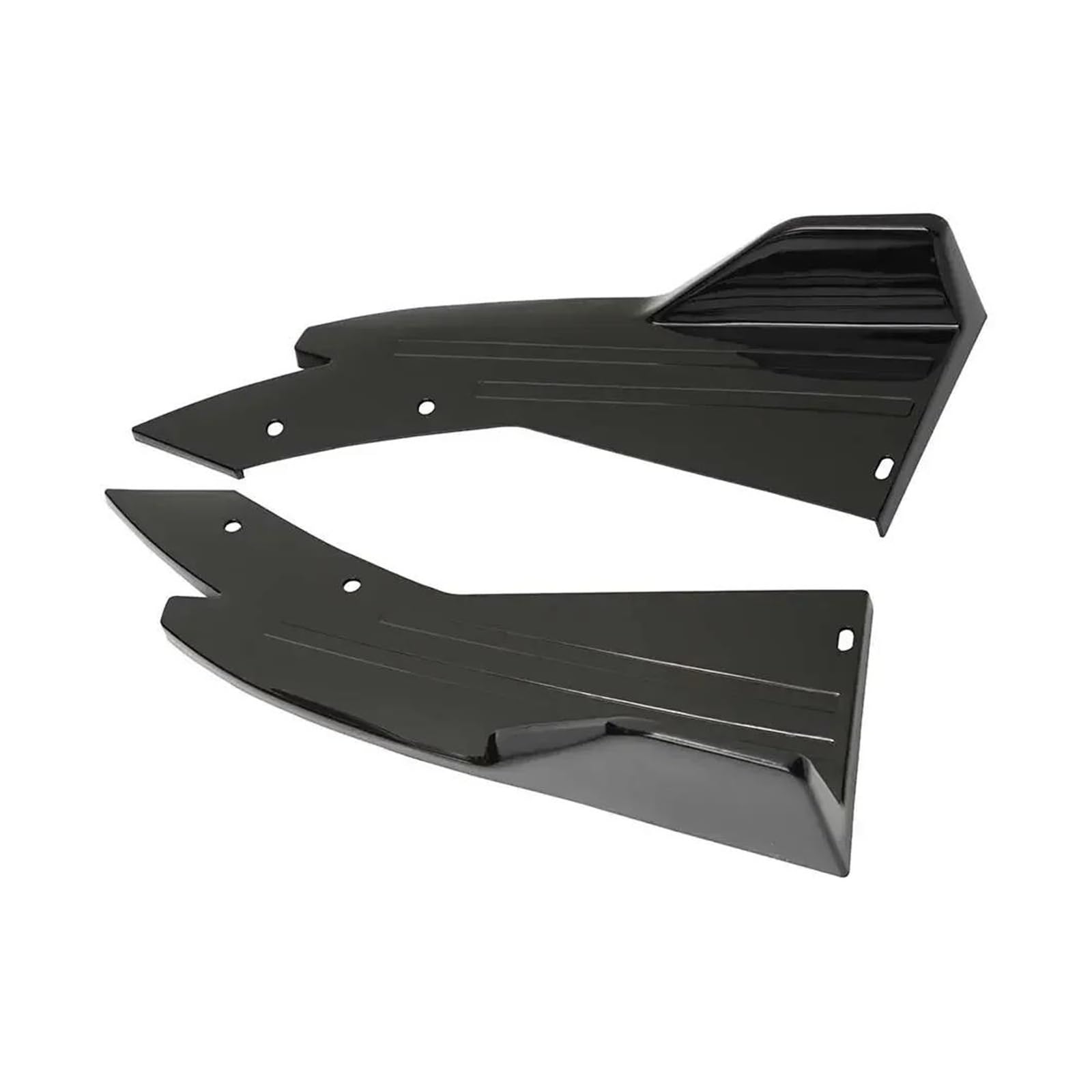 Seitenschweller Splitter Auto-Tuning-Zubehör Für Ford Für Mustang GT 500 350 Heckstoßstangen-Diffusor Splitter Spoiler Canards Seitenschweller Abdeckung Aufkleber Verkleidung Seitenschürze(Schwarz) Seitenschweller Splitter Auto-Tuning-Zubehör Für Ford Für Mustang GT 500 350 Heckstoßstangen-Diffusor Splitter Spoiler Canards Seitenschweller Abdeckung Aufkleber Verkleidung Seitenschürze(Schwarz) von ODKBFG