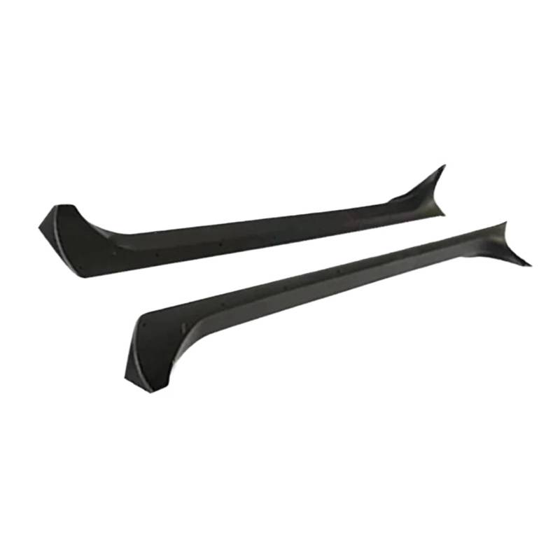 Seitenschweller Splitter Autoseitensplitter Seitenschweller Glänzend Carbon Schwarz Autozubehör Für Tesla Für Modell 3 Y Für Modell 3 Für Highland 2017-2024 Body Kits Seitenschürze(3 Matte Black) von ODKBFG