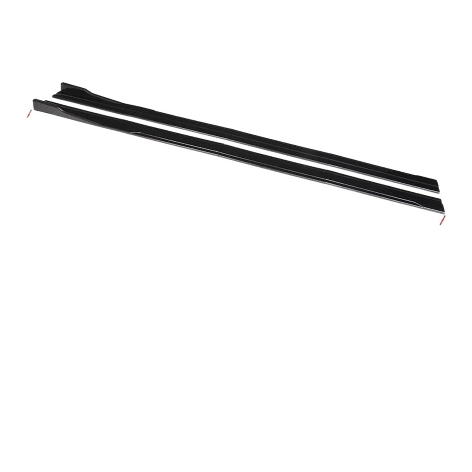 Seitenschweller Splitter Autozubehör 2,2 M Seitenschweller-Verlängerungsschweller Für Q50 Sportmodelle 2014-2017 Splitter Diffusor Winglet Wings Seitenschürze(Kohlefaser-Optik) von ODKBFG