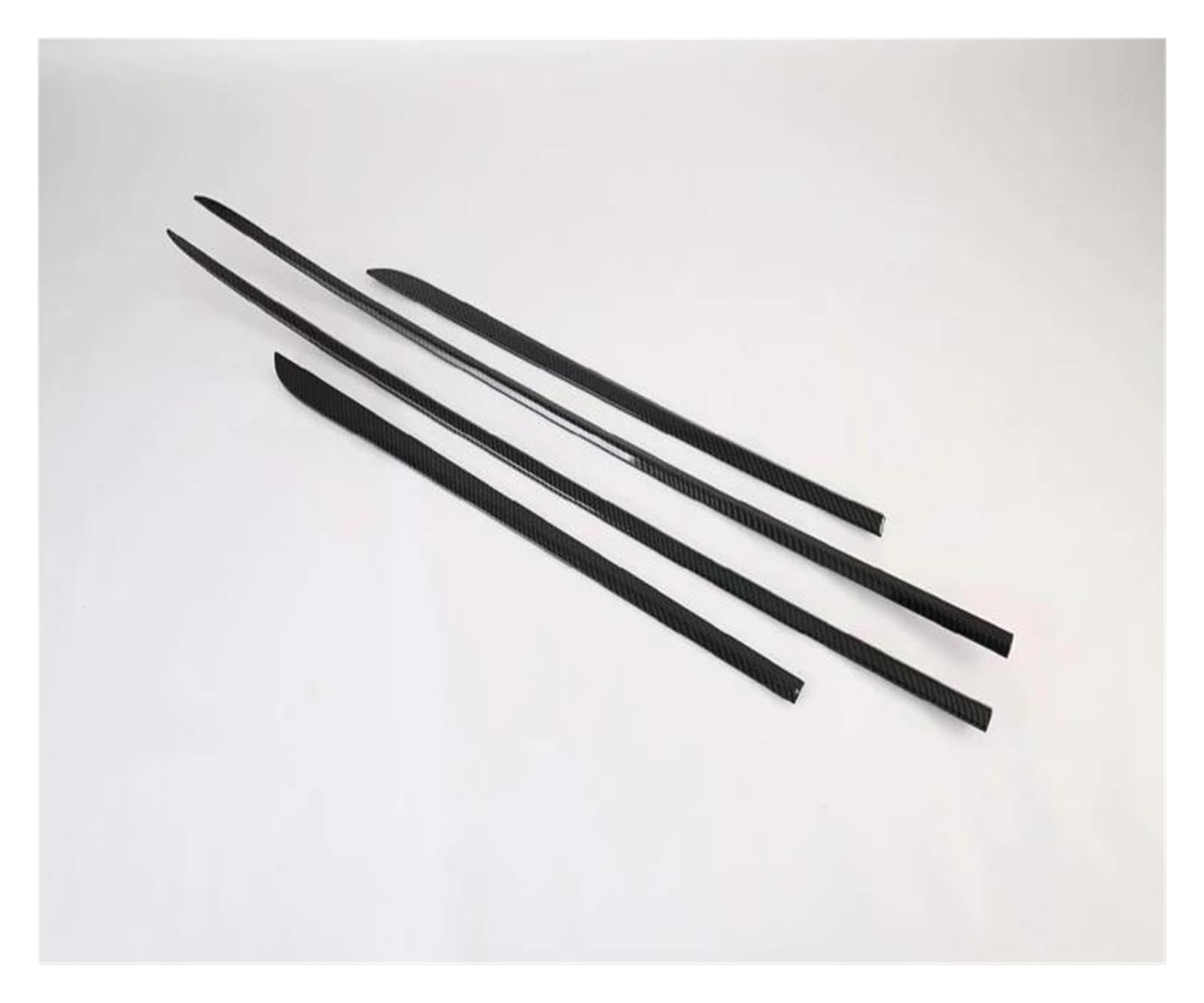 Seitenschweller Splitter Autozubehör Carbon Fiber Style Seitentür Körperform Zierleiste Für Kia K7 Für Cadenza (YG) 2018-2021 Seitenschürze(ABS Chrome) von ODKBFG