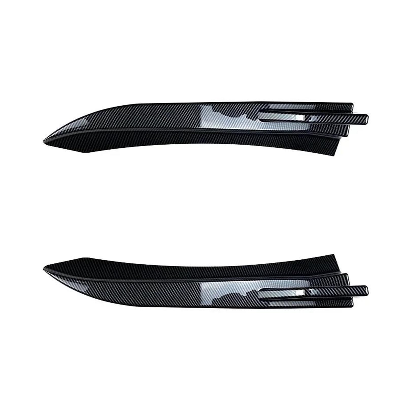 Seitenschweller Splitter Autozubehör Für F30 Sport Nur 320i 325i 2013-2018 Heckstoßstangensplitter Canards Seitenspoilerschürze Abdeckung Aufkleber Seitenschürze(Kohlefaser-Optik) von ODKBFG