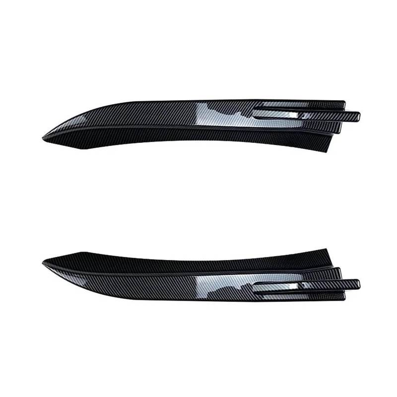 Seitenschweller Splitter Autozubehör Für F30 Sport Nur 320i 325i 2013-2018 Heckstoßstangensplitter Canards Seitenspoilerschürze Abdeckung Aufkleber Seitenschürze(Kohlefaser-Optik) von ODKBFG
