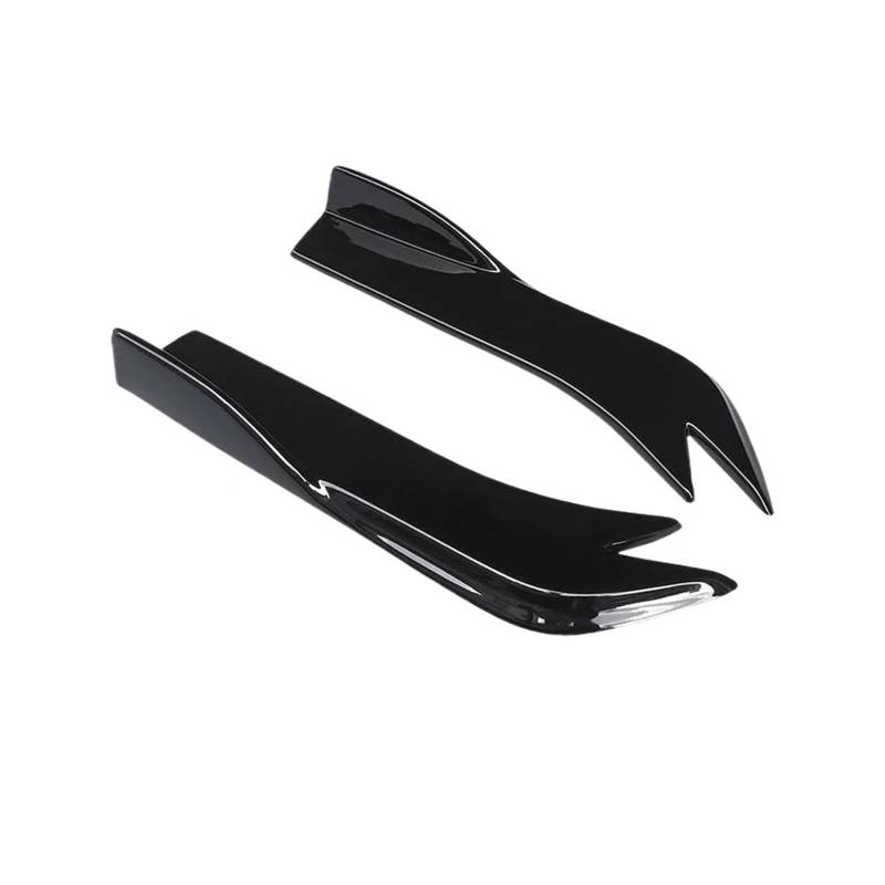 Seitenschweller Splitter Autozubehör Heckstoßstangensplitter Schürzen Kofferraumlippe Spoiler Canard Flügel Diffusor Wickelwinkel Für Infiniti G25 G35 G37 2007-2013 Seitenschürze(B Gloss Black) von ODKBFG