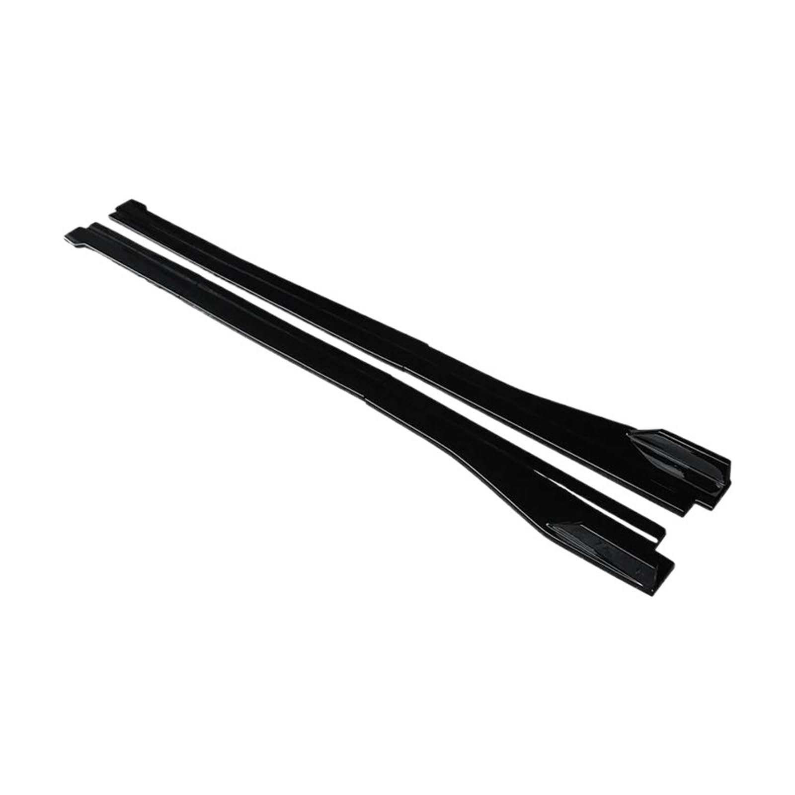 Seitenschweller Splitter Autozubehör Seitenschweller Verlängerung Splitter Lip Umgeben Stoßstange Für Hyundai Für Veloster 2013 2014 2015 2016 2017 Seitenschürze(Kohlefaser-Optik) von ODKBFG