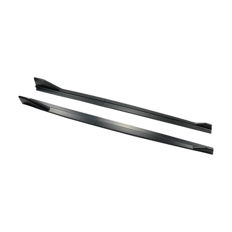 Seitenschweller Splitter EIN Paar Für Toyota Für Supra GR Für Supra A90 A91 2020–2024 Auto-Seitenschweller-Verlängerungssplitter-Spoiler AG-Stil-Plattenstoßstangenlippe Seitenschürze(Glossy Black) von ODKBFG
