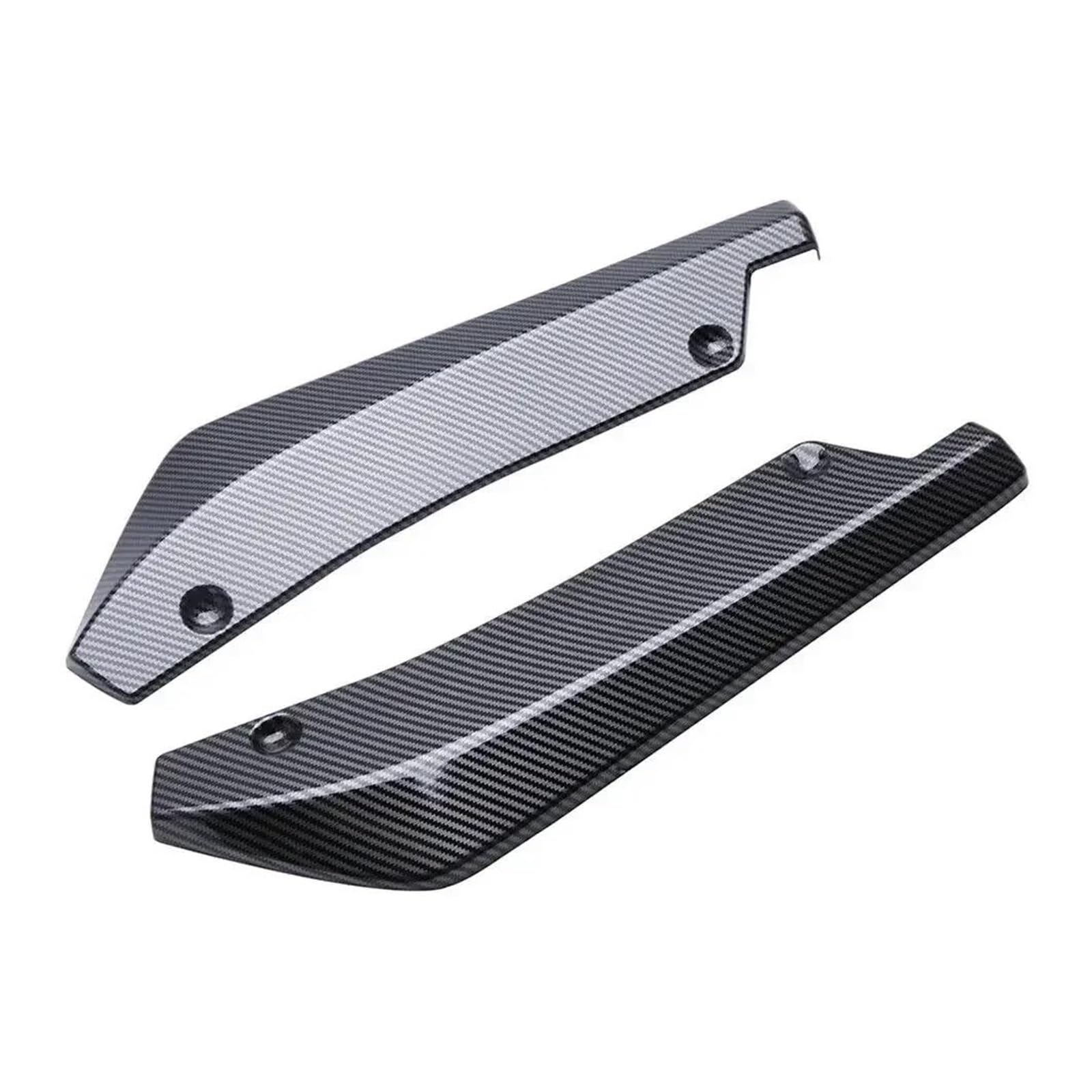 Seitenschweller Splitter Für 3er E90 E92 E93 2013-2016 Autozubehör Heckspoiler Ecklippe Spoiler Diffusor Canard Spoiler Body Kit Seitenschürze(Kohlefaser-Optik) von ODKBFG