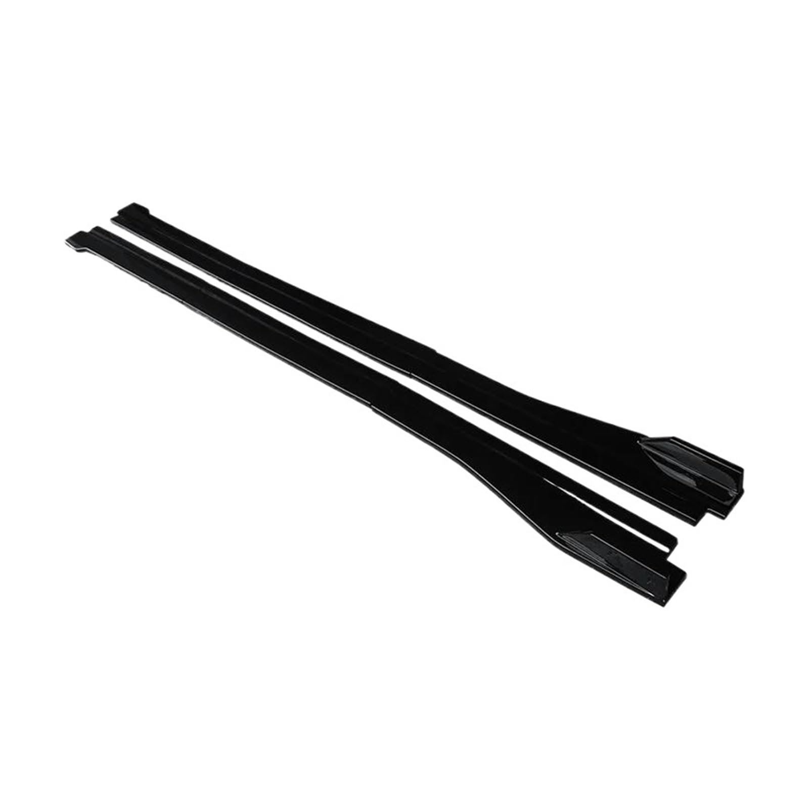 Seitenschweller Splitter Für A6 2017 2018 2019 2020 2021 2022 Auto Seitenschweller Verlängerung Kipphebel Lip Separator Stoßfänger Kits Zubehör Seitenschürze(Gloss Black) von ODKBFG