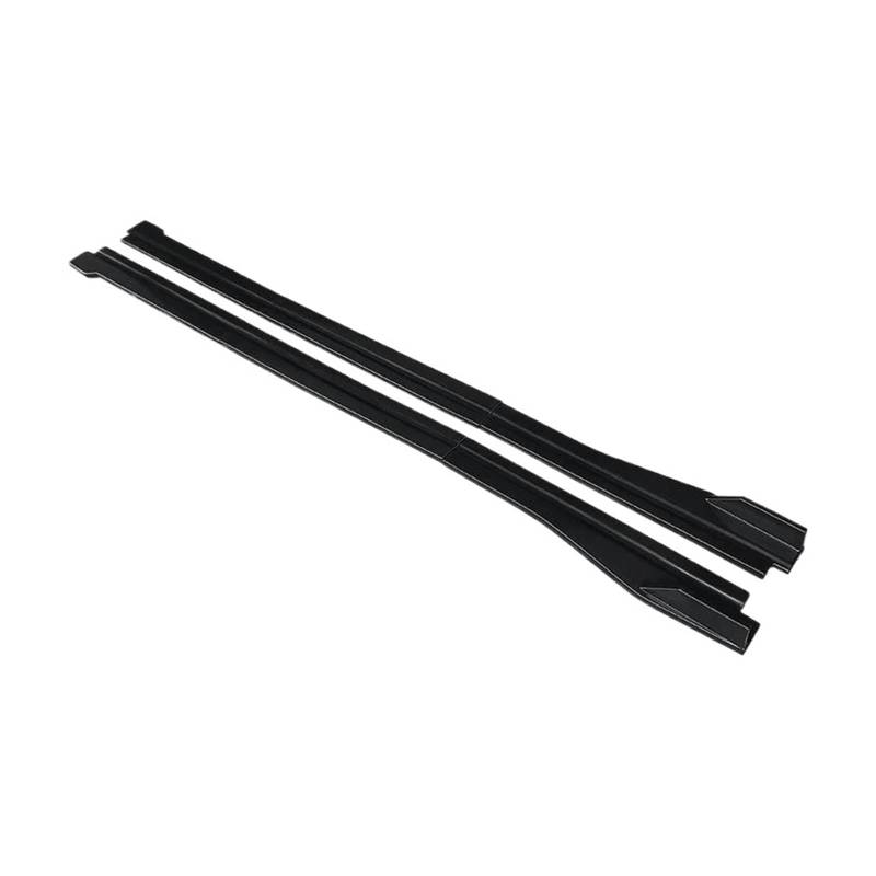 Seitenschweller Splitter Für A6 2017 2018 2019 2020 2021 2022 Auto Seitenschweller Verlängerung Kipphebel Lip Separator Stoßfänger Kits Zubehör Seitenschürze(Matt-schwarz) von ODKBFG