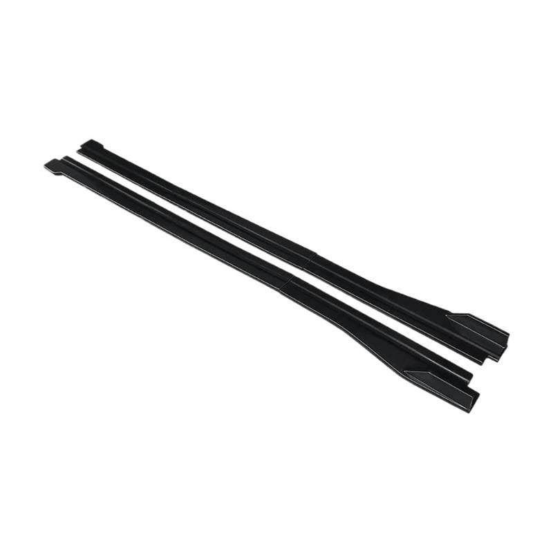 Seitenschweller Splitter Für Accord 2018 2019 2020 2021 Auto Seitenschweller Erweiterungen Stoßstange Türlippe Splitter Winglet Zubehör Carbon Fiber Look Seitenschürze(Matt-schwarz) von ODKBFG
