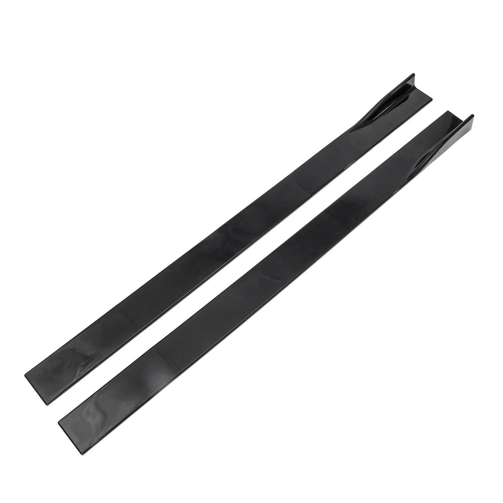 Seitenschweller Splitter Für Benz W211 W212 W213 W205 W204 W203 W117 C117 W176 Seitenschweller Verlängerungs-Rocker-Splitter Winglet Wings Body Kit Autozubehör Seitenschürze(78.7in Black) von ODKBFG
