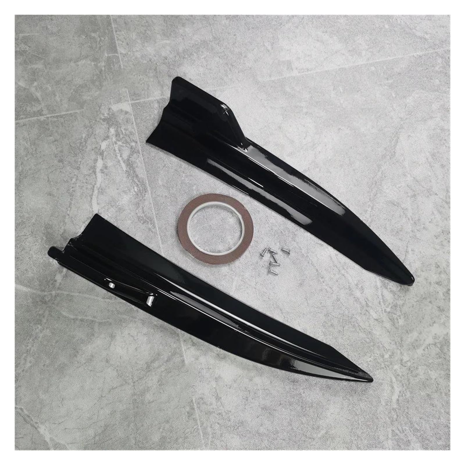 Seitenschweller Splitter Für G20 G21 Sport 320d 330d 330e M340i 2022-2024 LCI Heckschürze Diffusor Röcke Bodykits Tuning Heckschürze Seitensplitter Seitenschürze(Gloss Black) von ODKBFG