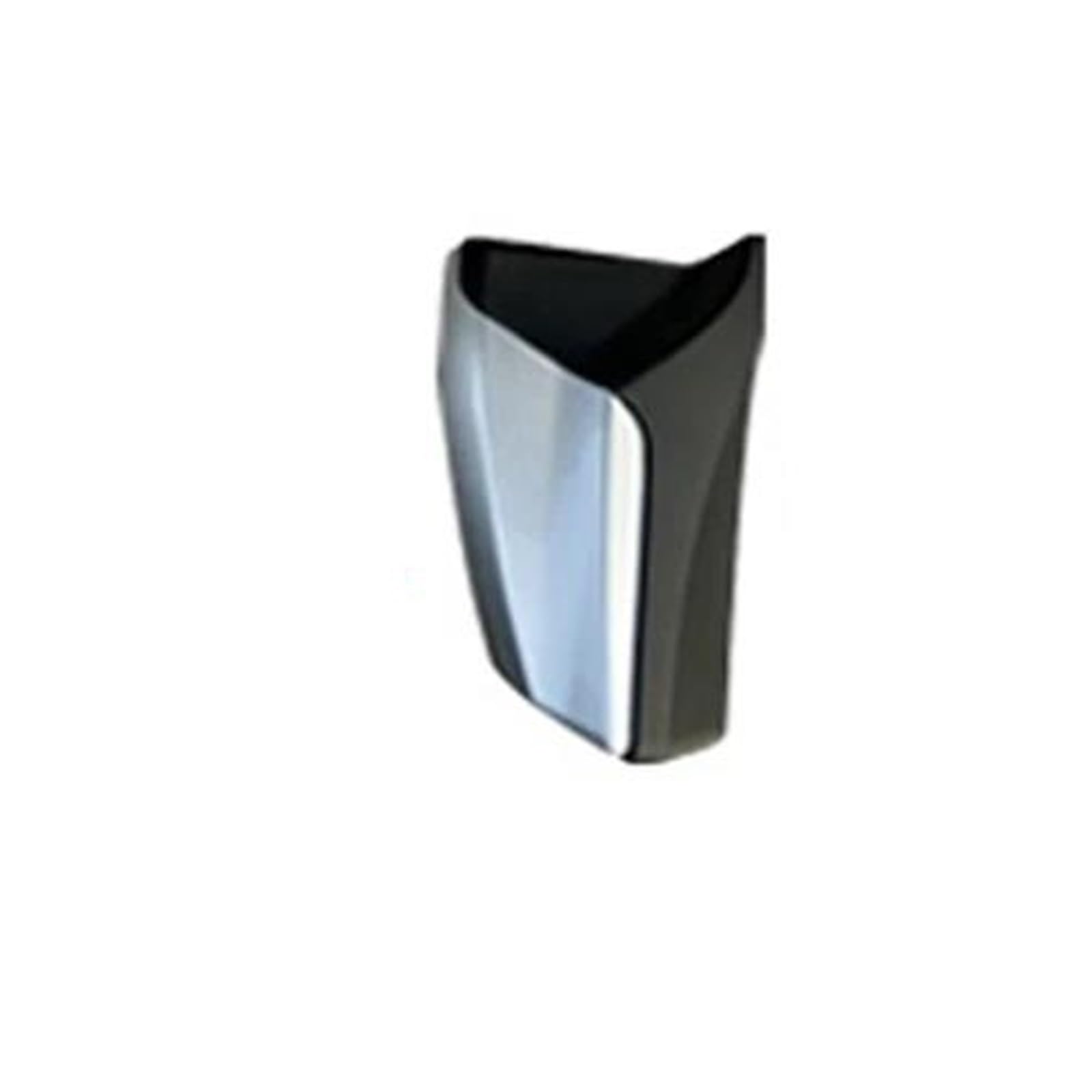 Seitenschweller Splitter Für Isuzu Für D-MAX D MAX RG 2021-2024 Trittbrett Zubehör Top/Ende Stecker Abdeckung Auto Tür Seite Schritt End Kappe Seitenschürze(Silver Front Left) von ODKBFG