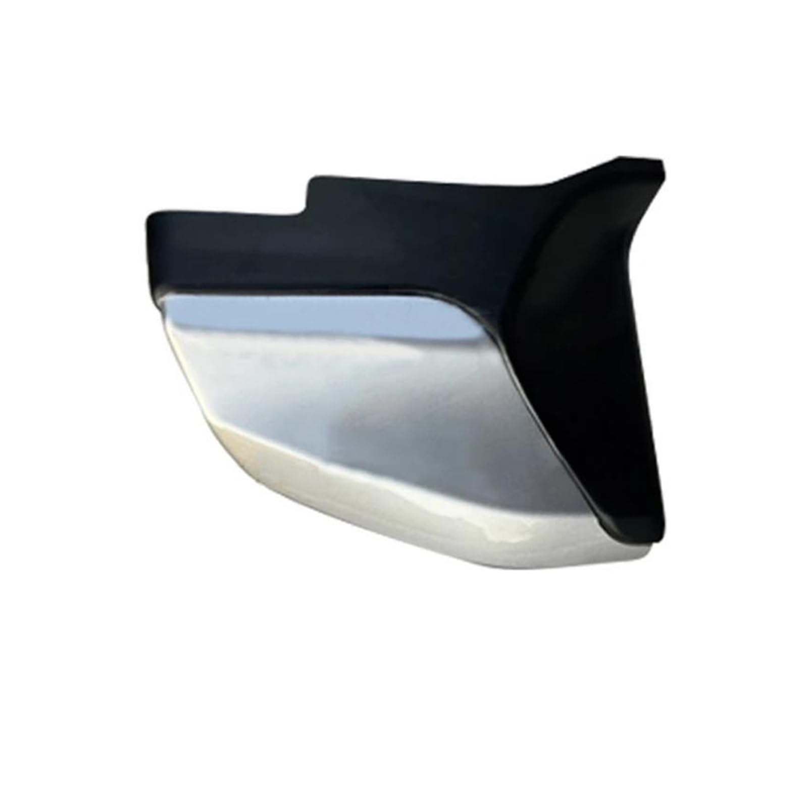 Seitenschweller Splitter Für Isuzu Für D-MAX D MAX RG 2021-2024 Trittbrett Zubehör Top/Ende Stecker Abdeckung Auto Tür Seite Schritt End Kappe Seitenschürze(Silver Rear Left) von ODKBFG