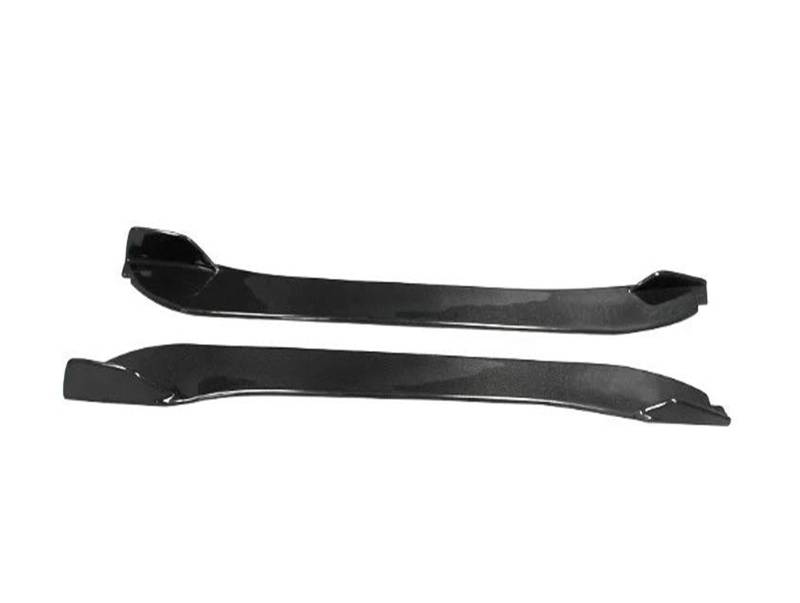 Seitenschweller Splitter Für Jaguar Für F-Type 2013-2019 Auto Frontlippe Heckdiffusor Spoiler Seitenschweller Body Kit Schutz Kohlefaser Seitenschürze(Side Skirt) von ODKBFG