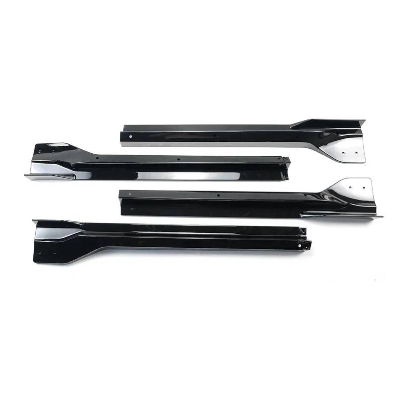 Seitenschweller Splitter Für Jeep Für Grand Für Cherokee Für SRT/Für SRT8/Wk2 2012-2021 Auto Seitenschweller Verlängerung Splitter Lip Spoiler Diffusor Zubehör Seitenschürze(Glossy Black) von ODKBFG