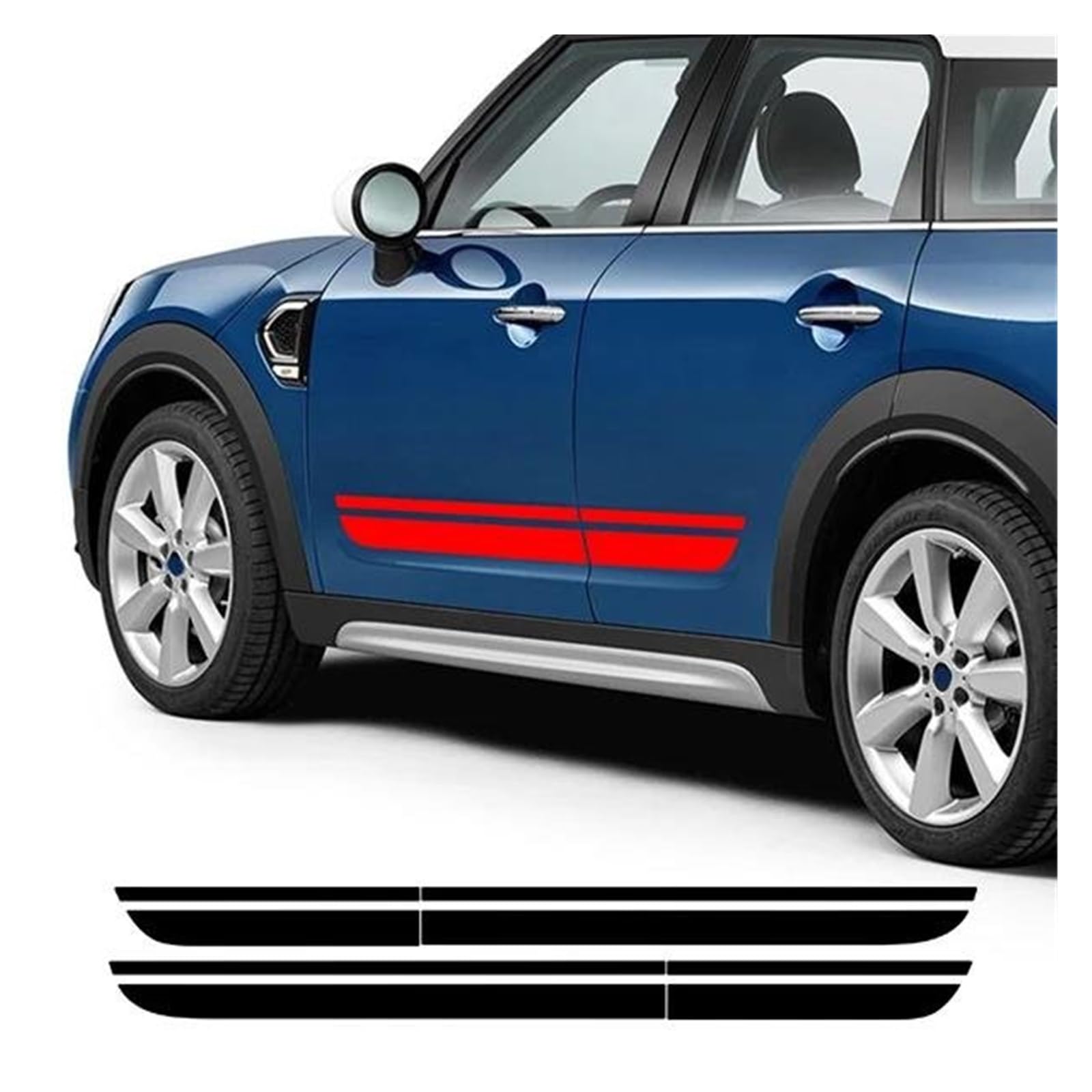 Seitenschweller Splitter Für Mini Für Cooper Für Countryman F60 Auto Haube Aufkleber Stamm Racing Sport Lange Haube Streifen Hinten Körper Kit Tür Seite Rock Seitenschürze(Reflective Yellow,Hood) Seitenschweller Splitter Für Mini Für Cooper Für Countryman F60 Auto Haube Aufkleber Stamm Racing Sport Lange Haube Streifen Hinten Körper Kit Tür Seite Rock Seitenschürze(Reflective Yellow,Hood) von ODKBFG
