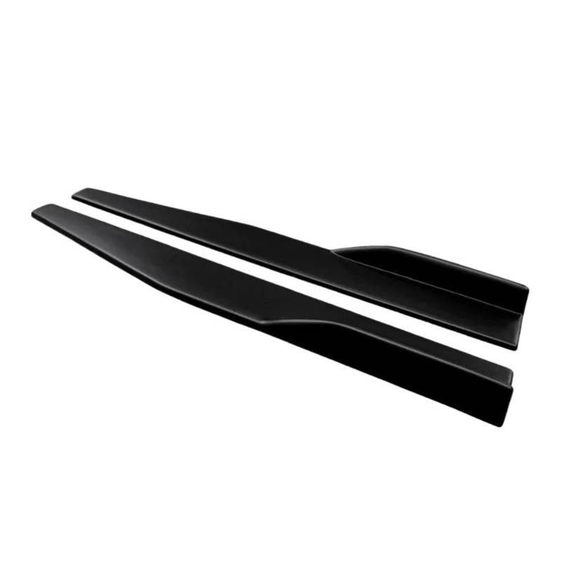 Seitenschweller Splitter Für Mondeo 2013-2020 75cm Auto Links Rechts Seitenschweller Carbon Fiber ABS Stoßstange Diffusor Spoiler Schürzen Flügel Erweiterungen Seitenschürze(Matt-schwarz) von ODKBFG