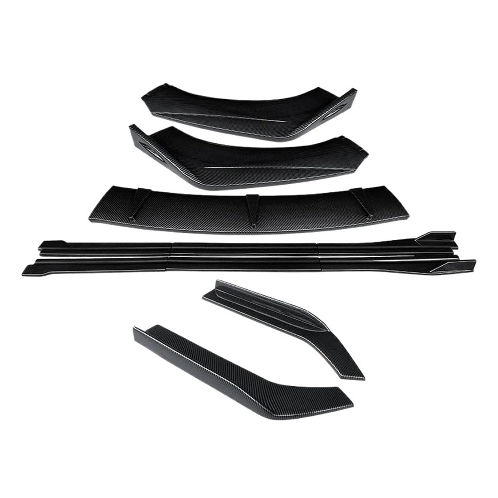 Seitenschweller Splitter Für Serie Für Schritt Für WGN Auto Modifikation Frontstoßstange Splitter Lip Body Kit Spoiler Seitenschweller Erweiterungen Heckumschlingungswinkel Seitenschürze(Kohlefaser-Op Seitenschweller Splitter Für Serie Für Schritt Für WGN Auto Modifikation Frontstoßstange Splitter Lip Body Kit Spoiler Seitenschweller Erweiterungen Heckumschlingungswinkel Seitenschürze(Kohlefaser-Op von ODKBFG
