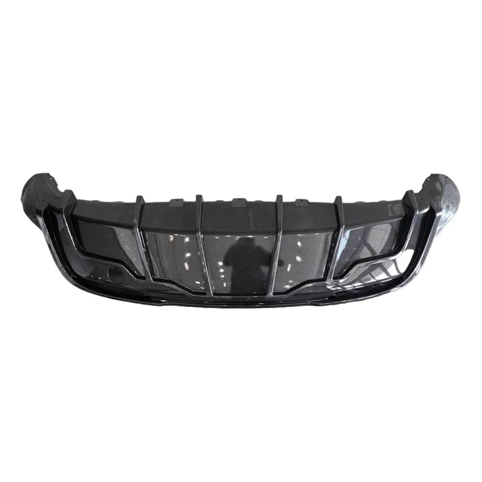 Seitenschweller Splitter Für Tesla Für Modell 3 Y 2017-2023 Body Kits Tunning Stoßstange Lippe Heckdiffusor Spoiler Tuning Zubehör Carbon Faser Seitenschürze(Y Rear Lip CF) von ODKBFG