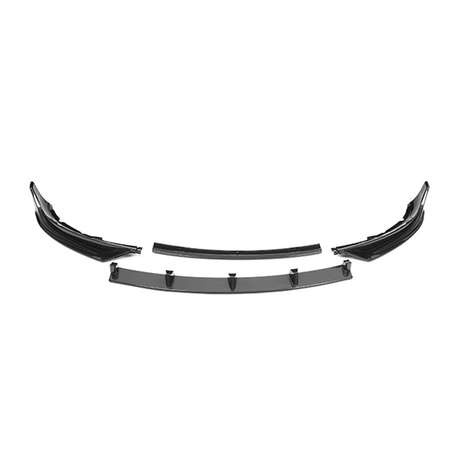 Seitenschweller Splitter Für Tesla Für Modell 3 Y 2017-2023 Sport Body Kit Carbon Fiber Stoßstange Lippe Hinten Diffusor Spoiler Tuning Zubehör Seitenschürze(Y Front Lip Carbon) von ODKBFG