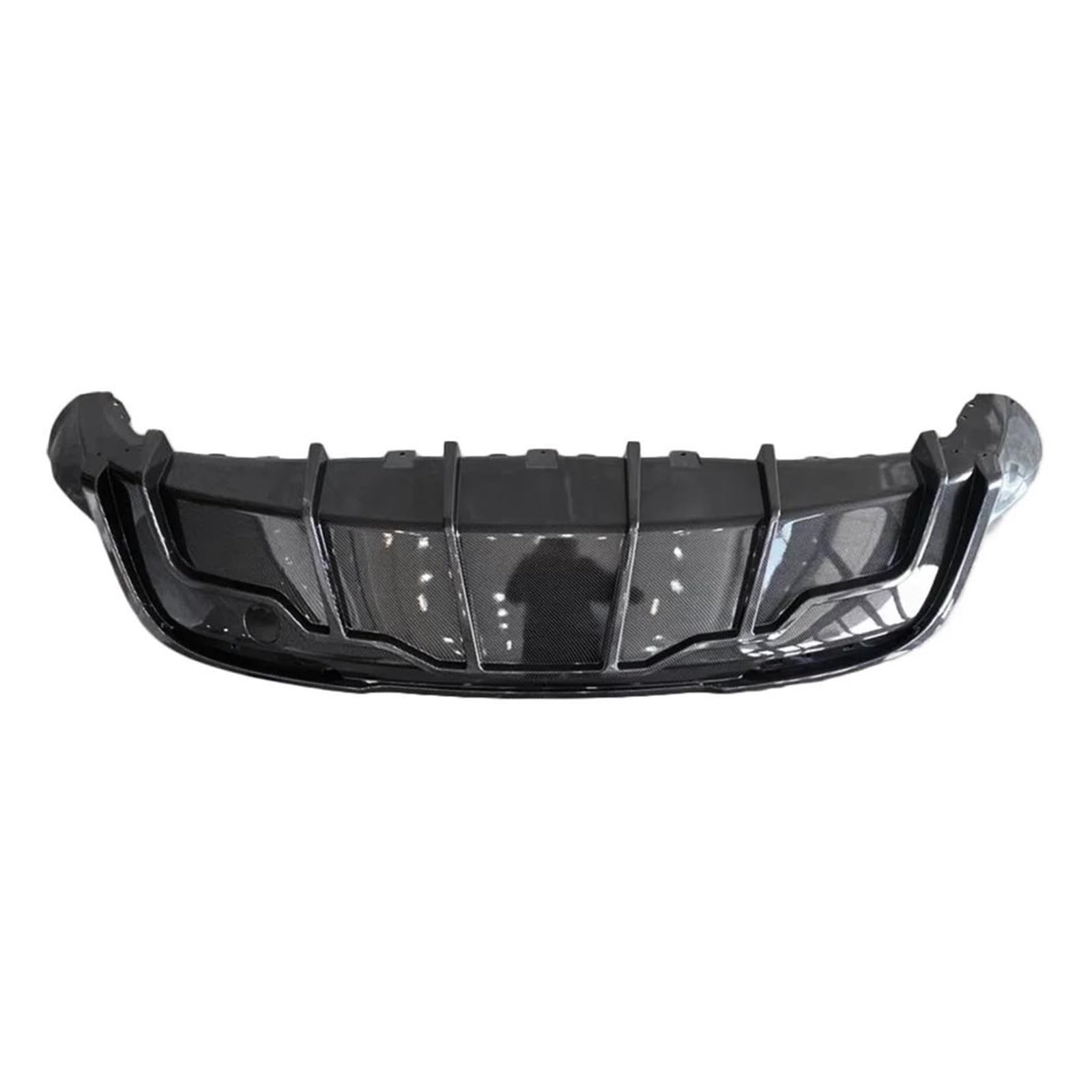 Seitenschweller Splitter Für Tesla Für Modell 3 Y 2017-2023 Sport Body Kit Carbon Fiber Stoßstange Lippe Hinten Diffusor Spoiler Tuning Zubehör Seitenschürze(Y Rear Lip Carbon) von ODKBFG