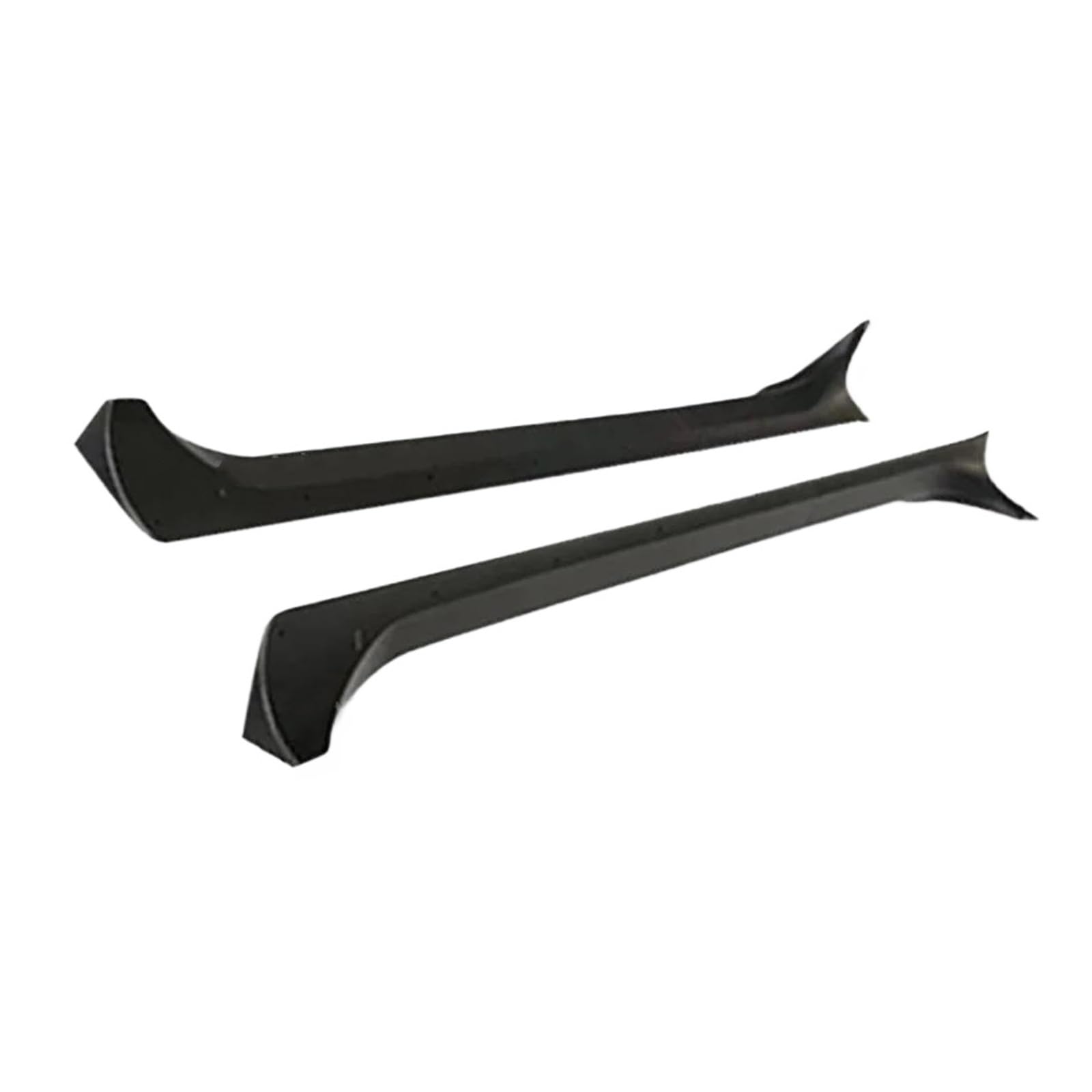 Seitenschweller Splitter Für Tesla Für Modell 3 Y 2017-2024 Body Kits Für Modell 3 Highland Seite Rock Glänzend Carbon Schwarz Auto Seite Splitter Seitenschürze(New 3 Matte Black) von ODKBFG