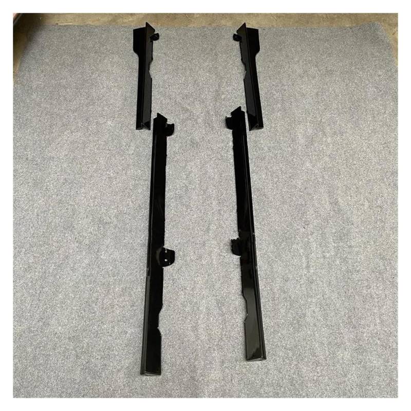 Seitenschweller Splitter Für VW Für Golf 7 MK7 MK7.5 Für GT-I R Für Line Modell 2015-2019 4-teiliges Set MK7 ABS Seitenstoßstangenrock Seitenschürze(4PCS Glossy Black) von ODKBFG