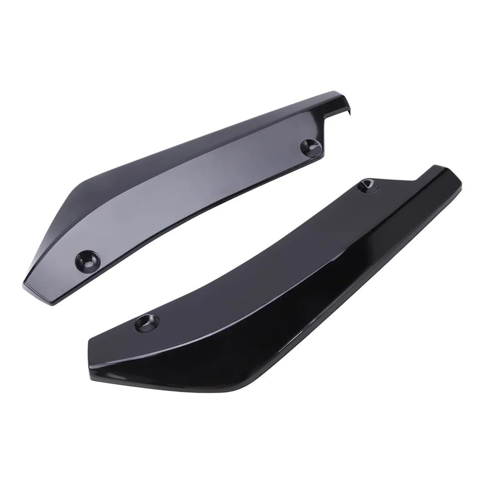Seitenschweller Splitter Für VW Für Jetta 6 VI MK6 2011-2021Auto Heckstoßstange Splitter Diffusor Canard Wrap Spoiler Seitenkotflügel Rock Lippe Kinn Body Kit Seitenschürze(Schwarz) von ODKBFG