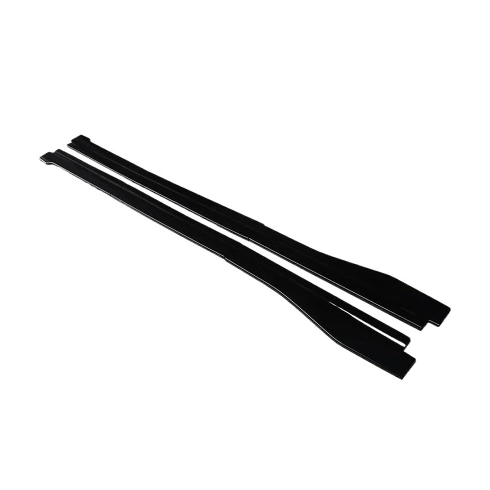Seitenschweller Splitter Seitenschweller-Erweiterungen Stoßfänger-Body-Kits Schürze Für 6er GT 630i 640i 2017-2022 Mattschwarzer Carbonfaser-Look Kunststoff Seitenschürze(Gloss Black) von ODKBFG