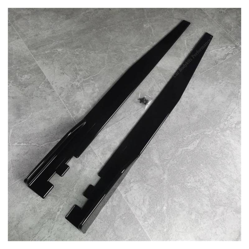 Seitenschweller Splitter Seitenschweller Verlängerung Schwellerblenden Lippensplitter Für G30 G31 520i 520d 530i 530d 540i 550i 550d 2017-2023 Bodykits Tuning Seitenschürze(Gloss Black Unpaint) von ODKBFG