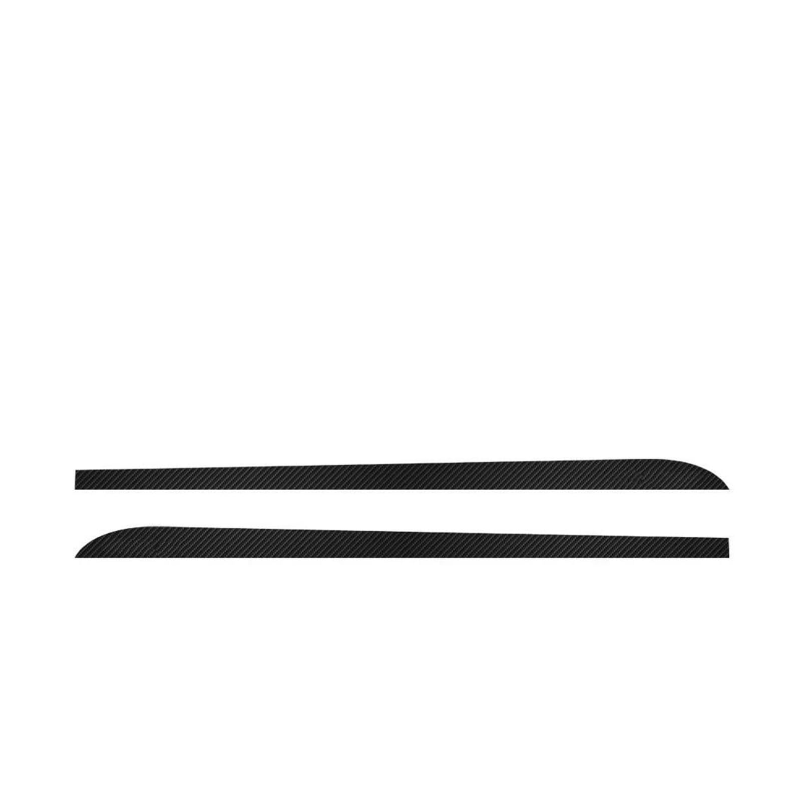 Seitenschweller Splitter Tür-Seitenrock-Hauben-Aufkleber Für Für E60-E61-Modelle Seitenschürze(Glossy Black) von ODKBFG