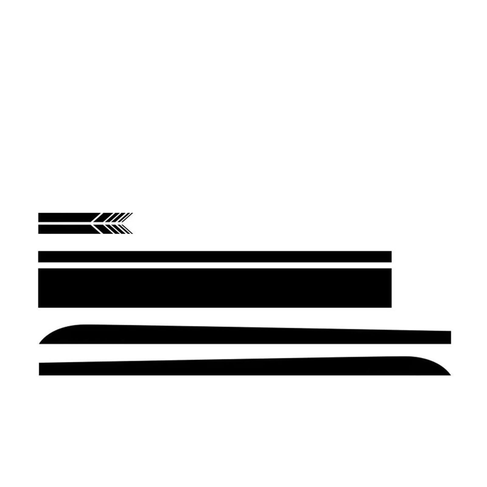 Seitenschweller Splitter Tür-Seitenschweller-Kabinenaufkleber-Aufkleber Für Für X5 F15 F85-Modelle Seitenschürze(A Set Glossy Black) von ODKBFG