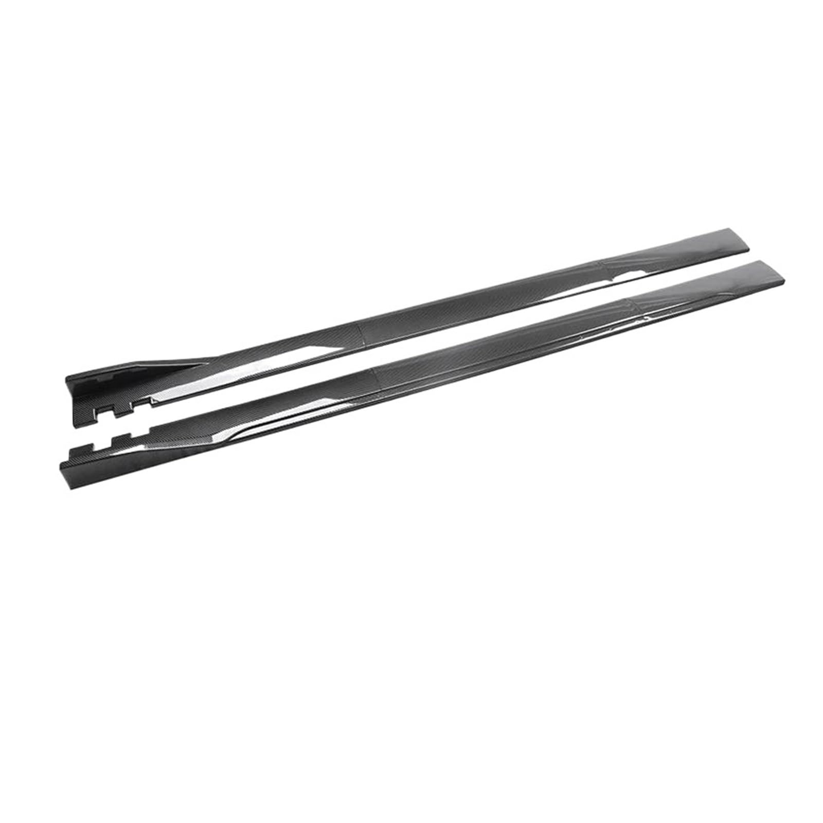 Seitenschweller Splitter Universal Auto Styling Seite Röcke Erweiterung Diffusor Bodykit Außen Zubehör Für Opel Seitenschürze(200cm Carbon) von ODKBFG