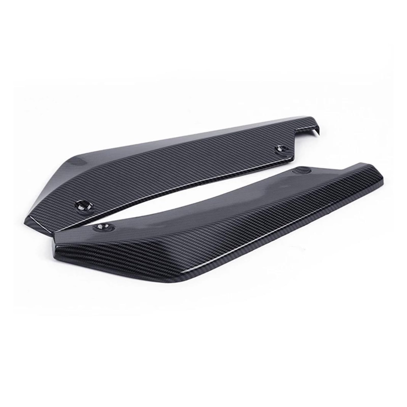 Seitenschweller Splitter Universal Heckspoilerlippe Winkelsplitter Spoiler Kratzschutz Für 1er E82 E81 E87 E88 2008-2012 Autozubehör Seitenschürze(Kohlefaser) von ODKBFG