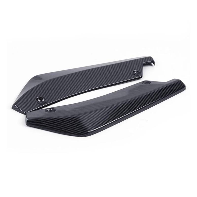 Seitenschweller Splitter Universal Heckspoilerlippe Winkelsplitter Spoiler Kratzschutz Für 1er E82 E81 E87 E88 2008-2012 Autozubehör Seitenschürze(Kohlefaser) von ODKBFG