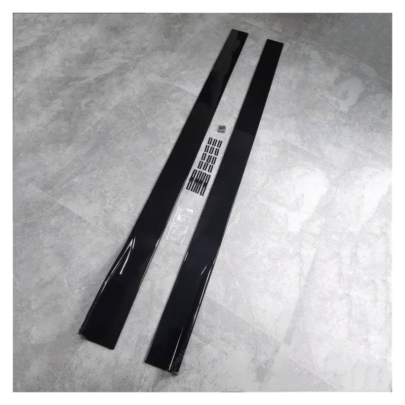Seitenschweller Splitter Universelle Seitenschweller-Verlängerung, Schwellerblenden, Splitter Für E90 E91 E92 E93 318d 320i 320d 325i 330i 335i M3 2005–2012 Seitenschürze von ODKBFG